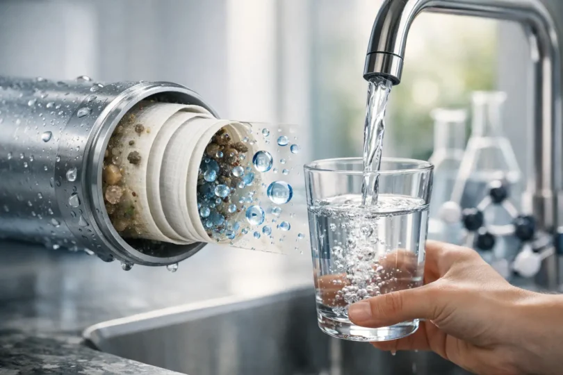 Nanomembran-Wasserfilter Erklärung einfach