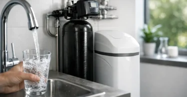 Wasserenthärtungsanlage ohne Regenerierabwasser