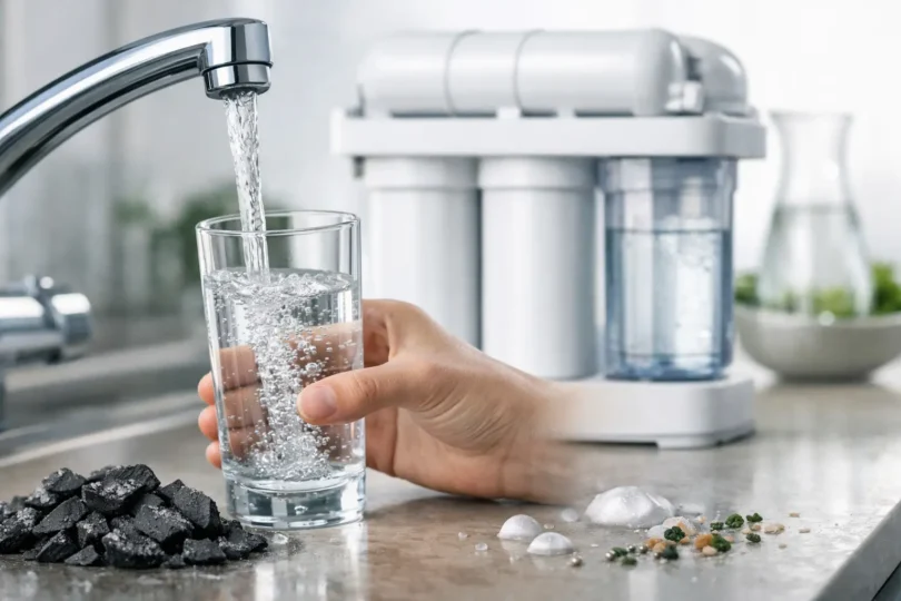 Wasserfilter gegen Schadstoffe im Trinkwasser