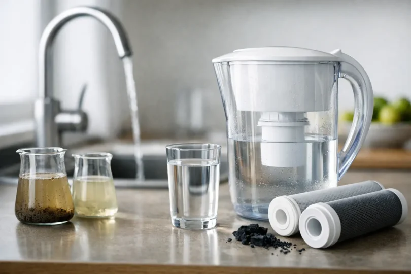 Trinkwasser Schadstoffe zuhause filtern