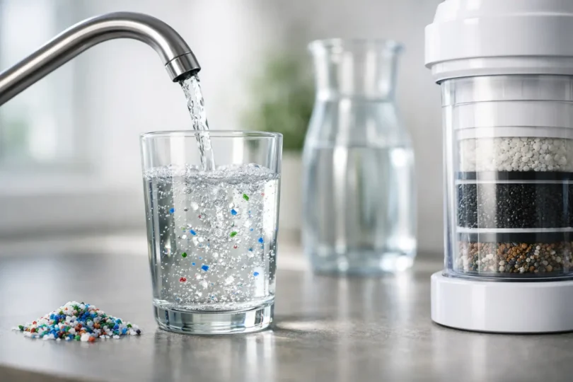 Mikroplastik im Leitungswasser entfernen