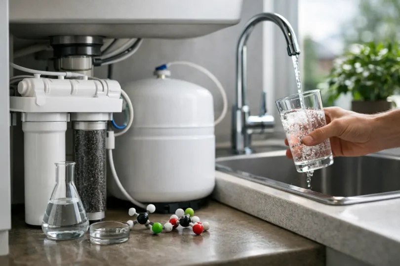 PFAS Filtertechnologie Entwicklung im Haus