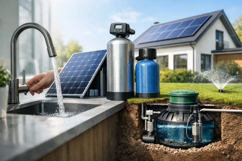 Ratgeber nachhaltige Wassertechnik im Eigenheim