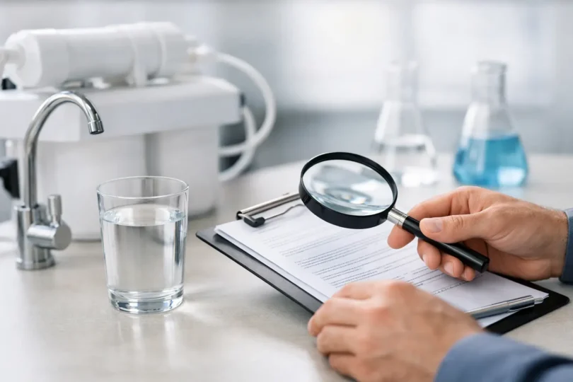 Zertifikate für Trinkwasserfilter richtig prüfen