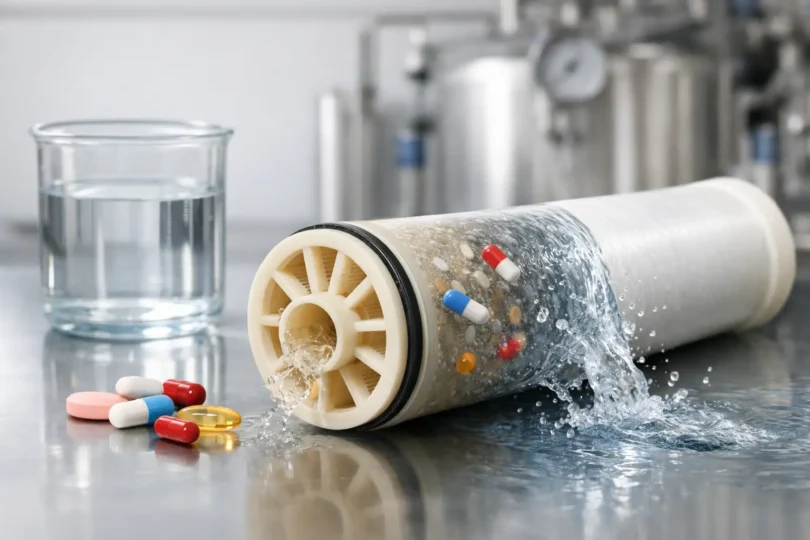 Entfernt Nanofiltration Medikamentenrückstände?